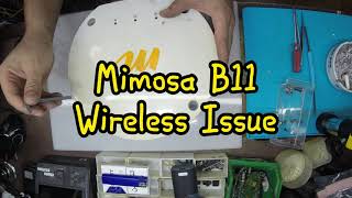 Mimosa B11 Wireless Issue  Replace wifi Card [upl. by Ilonka]