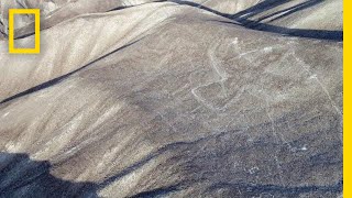 Ancient Drawings Discovered in Peru  National Geographic [upl. by Ahcarb]