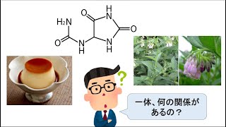 【薬の化学構造名の由来を知ろう！：医薬品化学名語源事典mini】（２９）アラントイン [upl. by Ronen]