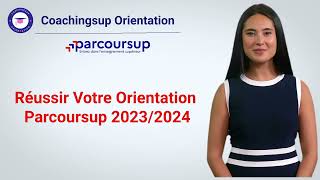 Atelier Réussir Parcoursup 2024 Coachingsup Orientation [upl. by Niltyak538]