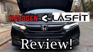 Installing the best LED headlight on 2018 Honda Accord lasfit LAplus 9005 LED highbeam install [upl. by Haduhey384]