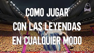 FIFA 21  Como jugar con las leyendas o iconos [upl. by Aevin]