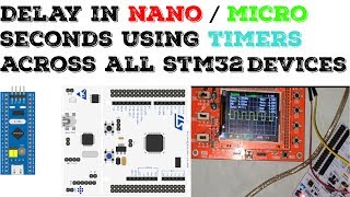 How to create delay in nanomicro seconds using timers in stm32 [upl. by Carl]