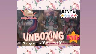 Light Box Rosa Einhorn A4 mit 400 Buchstaben Emojis 3 Stifte USB  BONNYCO UNBOXING [upl. by Mellisa421]