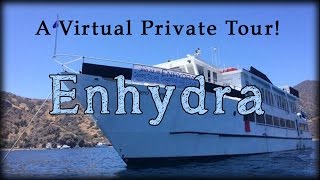 Welcome Abord The Enhydra A Virtual Tour Charter Yacht for Your Private Events [upl. by Leiuqese]