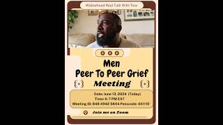 Your Mens Grief Support Group Meeting is Tonight [upl. by Speroni562]