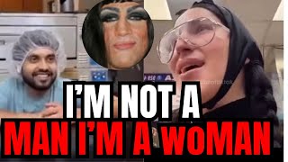 Tiktok Transgender Gets Mad And Berates Employee For Not Getting Her Pronouns Right [upl. by Creigh]