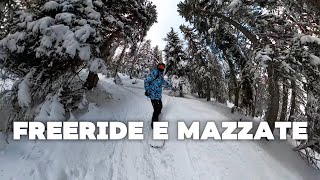 Freeride e mazzate in testa in Valle dAosta pt1🏂 [upl. by Hotze449]