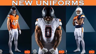 ReviewBreakdown of the Denver Broncos NEW Uniforms [upl. by Ambrosi]