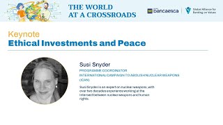 Keynote by Susi Snyder  The World at a Crossroads GABV 2024 Annual Meeting [upl. by Adiraf]