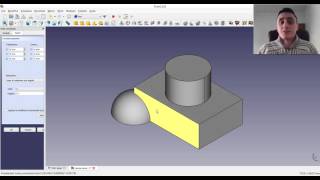 Disegno tecnico al computer gruppo di solidi con FreeCAD [upl. by Tonl]