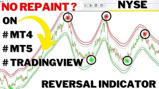 REVERSAL indicator on MT4  MT5  TRADINGVIEW  99 WINRATE NYSE [upl. by Erdne]