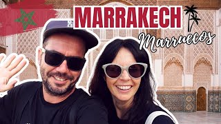 Imprescindibles QUE VER Y HACER EN MARRAKECH en un día 🇲🇦 [upl. by Atenik]