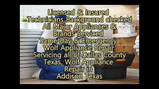 Wolf Repair Addison TX 2142160817 [upl. by Megdal638]