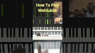 How To Play Wehlukile Awulinganiswa pianotutorial [upl. by Betz]