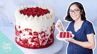 How to make a REAL Red Velvet Cake from scratch [upl. by Ynoep]