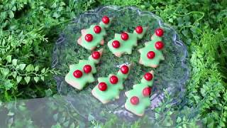 FreshFast Christmas tree biscuits [upl. by Mareld]