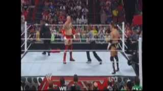 The Future Presents The Debut of Lord Tensai vs Alex Riley Live from WWE Raw April 2nd 2012 [upl. by Englebert691]