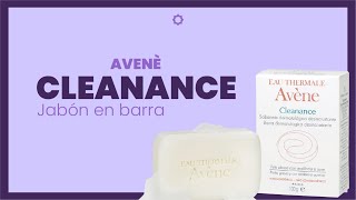 AVÈNE  Cleanance Barra 100Gr  Línea Estética [upl. by Eniawtna343]