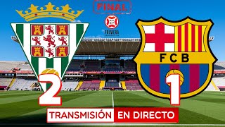 🔴 REMONTA EL CORDOBA TRAS UN PARTIDAZO  CORDOBA 21 BARÇA ATLÉTIC ⚽ FINAL PLAYOFF DE ASCENSO [upl. by Ainatnas]