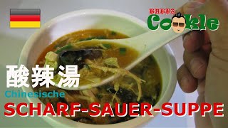 DE Rezept Chinesische SCHARFSAUERSUPPE 酸辣湯 [upl. by Alton]