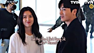 Park Hyung Sik and Han Hyo Joo Cute Moments Behind The Scenes [upl. by Olva]