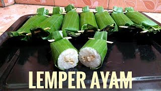 Resep lemper isi ayam [upl. by Auric]