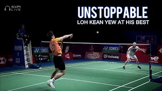 Loh Kean Yew vs Anders Antonsen  Badminton 2021 [upl. by Florrie]