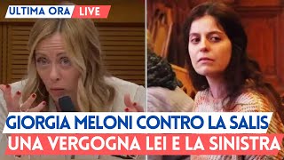 Giorgia Meloni Demolisce la Sinistra Vergognoso Appoggiare le Occupazioni Abusive [upl. by Jorgensen]