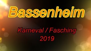 Karneval  Fasching Bassenheim 02032019 Kompletter Zug 🤡 [upl. by Neveda]