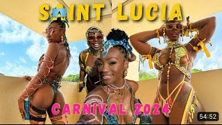 VLOG  EPIC GIRLS TRIP SAINT LUCIA CARNIVAL 2024 THE BEST ISLAND EXPERIENCE FETES amp TEAM NO SLEEP [upl. by Yntrok821]