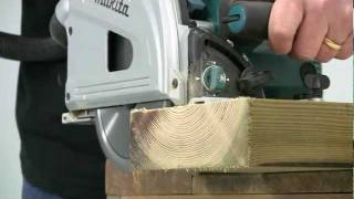 Makita SP6000 plunge saw [upl. by Ardnahsal]