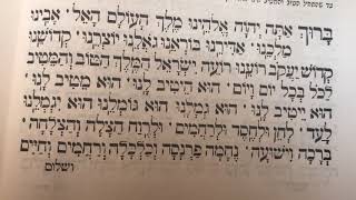 Birkas Hamazon sung  The Bentching  Grace after Bread Tefilah 40 – תפילה 40 ברכת המזון [upl. by Del]