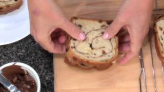 Ronco Recipes  Grilled Nutella amp Banana Sandwiches [upl. by Iuqcaj]