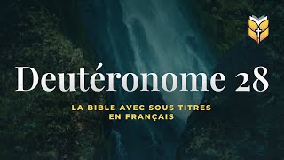 Deutéronome 28La Bible avec sous titresen français Louis Segond biblevision [upl. by Etom]