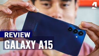 Samsung Galaxy A15 4G review [upl. by Nilrah]