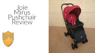 Joie Mirus Pushchair Review  BuggyPramReviews [upl. by Damon883]