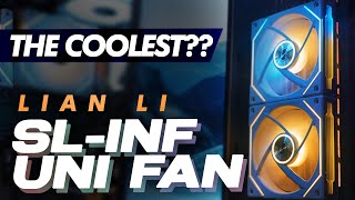 ULTIMATE RGB Fan for Your PC Lian Li Uni Fan SLINF 120 Review [upl. by Dobbins163]