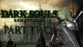 i beat gargoyle first try  dark souls pt2 [upl. by Adyahs467]