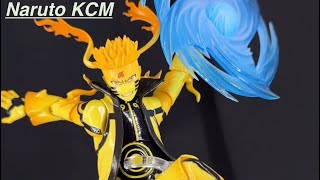 SH Figuarts Naruto uzumaki Kurama link mode review  scale comparison [upl. by Ahens117]