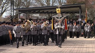 Feierliches Gelöbnis in Münsingen [upl. by Tani]