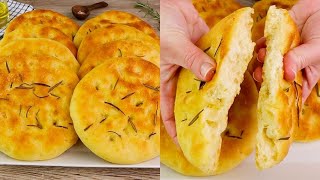 Focaccine morbide di patate e rosmarino una ricetta semplice e sfiziosa [upl. by Labana]