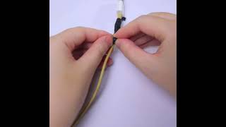 1How to fix Broken mobile charger cable  charger cable repair diy fyp [upl. by Layap]