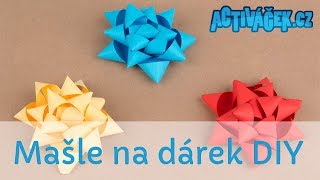 Mašle na dárek DIY [upl. by Arualana179]