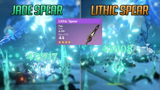 Lithic Spear UNDERRATED Weapon For Xiao [upl. by Merrill419]