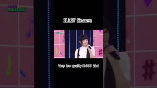 Illit encore terrible in show very low quality illit encore terriblemusic kpop korea [upl. by Notniuqal163]