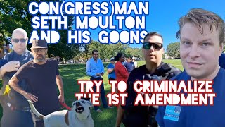 CONgressMAN SENDS GOONS AFTER CITIZENS COPS CODE 3 DISMISSED SETH MOULTON SALEM MASS [upl. by Lynsey]