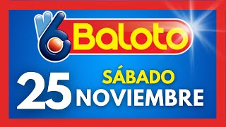 Resultados del BALOTO REVANCHA del sabado 25 de NOVIEMBRE de 2023 💫✅💰 [upl. by Danae]