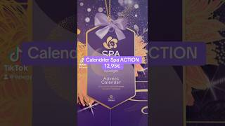 ACTION Calendrier Spa ✨ calendrierdelavent2021 shortvideo [upl. by Reyam]