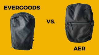 Evergoods CPL24 V3 vs Aer City Pack Pro  Which EDC Bag is Best for You [upl. by Neerom644]